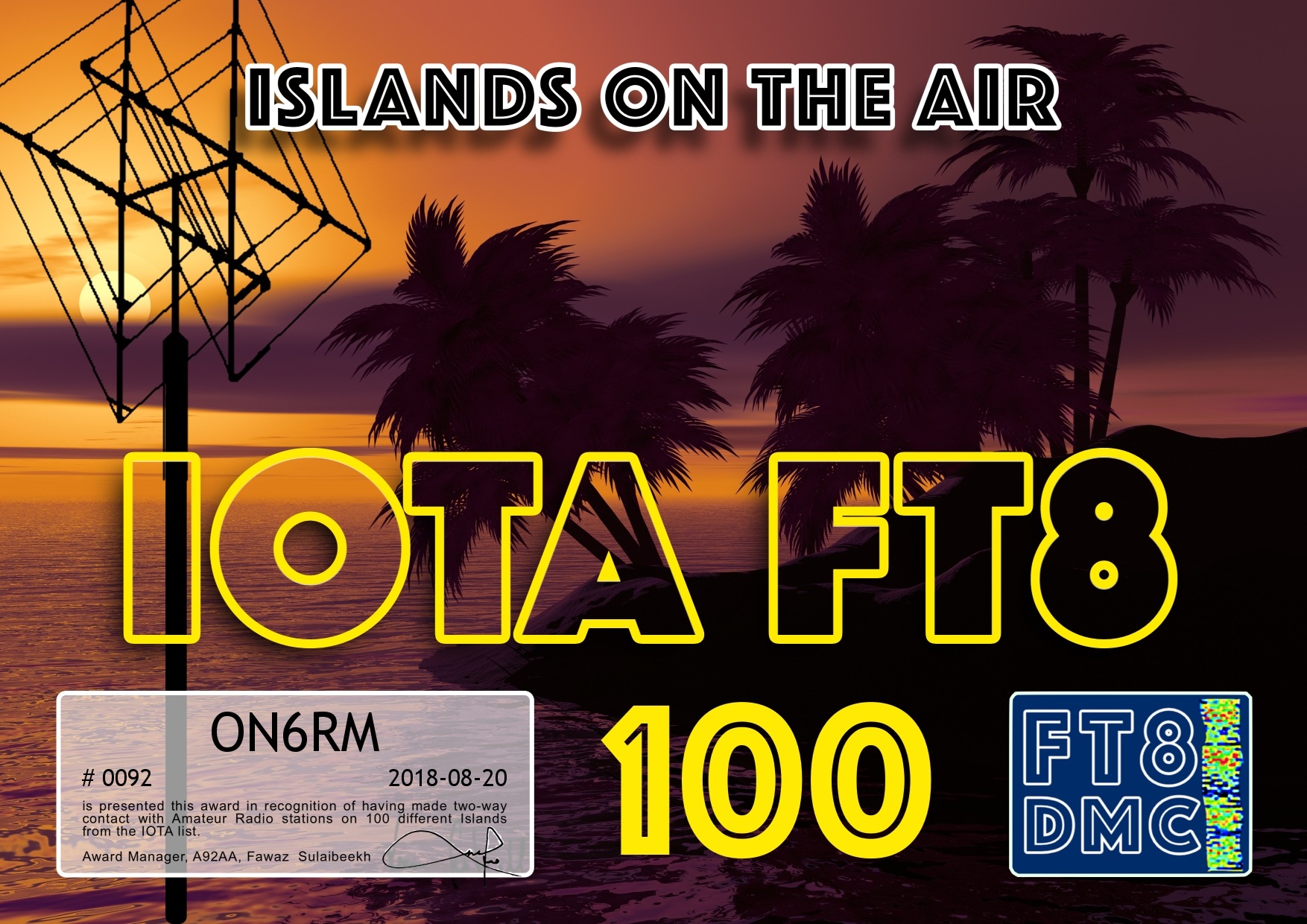 ON6RM-IOTA-100