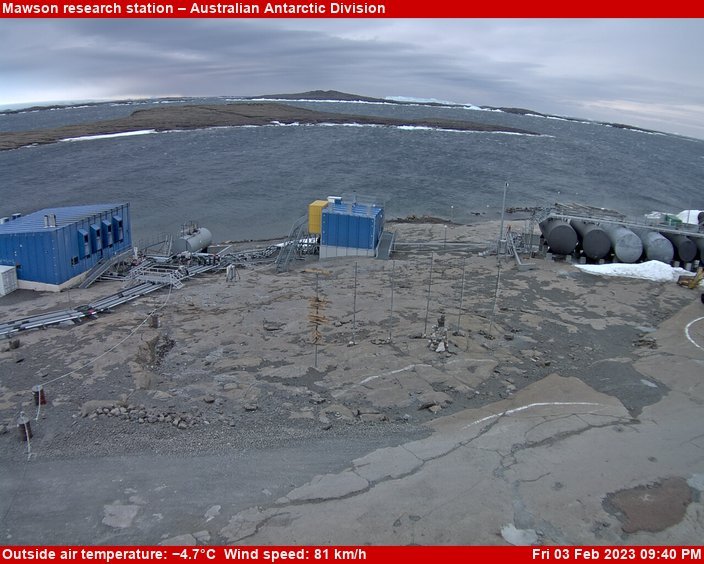 VK0AW – Mawson Station, Antarctica