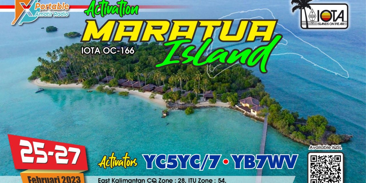 YC5YC/7 & YB7WV – Maratua Isl, OC-166